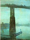 Nocturne Blue and Gold - Old Battersea Bridge by James Abbott McNeill Whistler